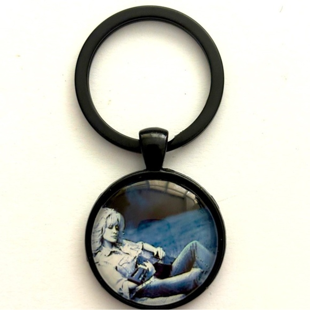 Dolly Parton Keychain, NWT, Handmade